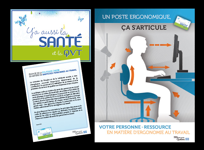 Ministère de l’Emploi et de la Solidarité sociale - Campagne Santé et qualité de vie au travail (SQVT)